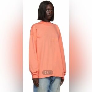 Fear of God ESSENTIALS Men's Coral Crew T-Shirt NWOT, Size XL